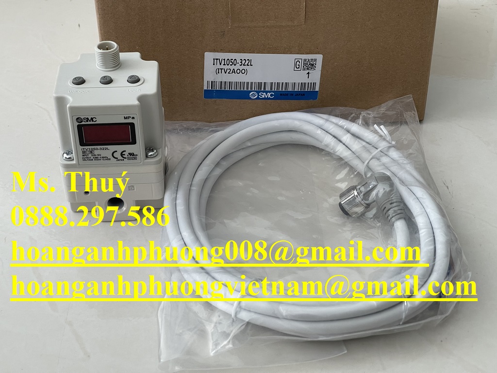 Bộ chỉnh áp ITV1050-322L - Nhà phân phối SMC toàn quốc
